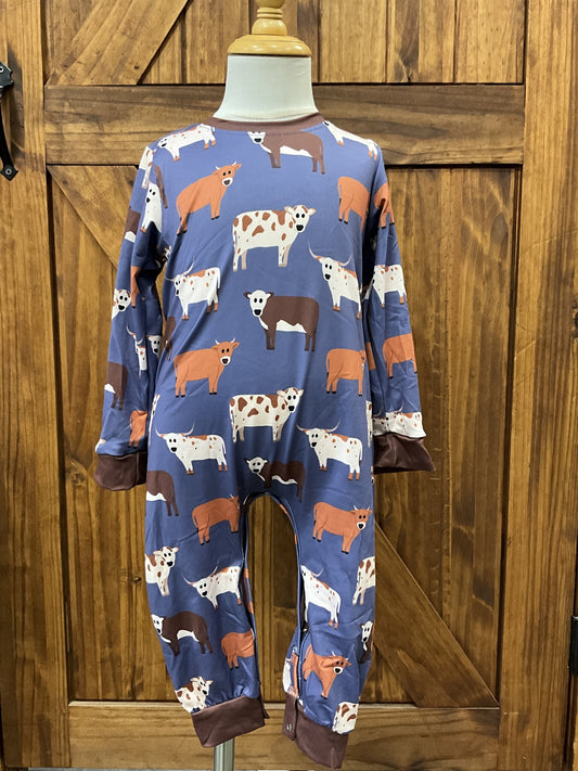 Cattle Romper 12/24 Months