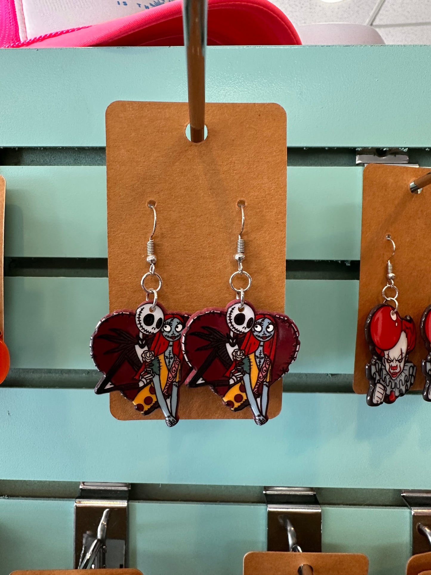 Halloween Acrylic Earrings- Nightmare