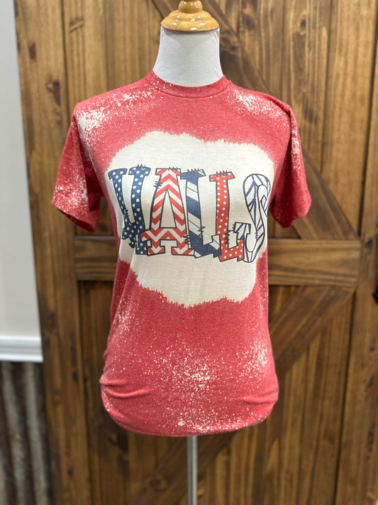Halls Bubble Bleached Tee