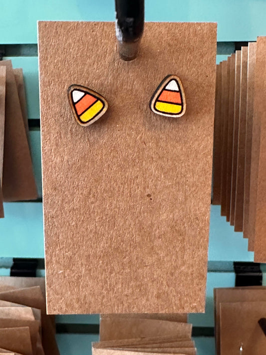 Candy Corn Stud Earrings