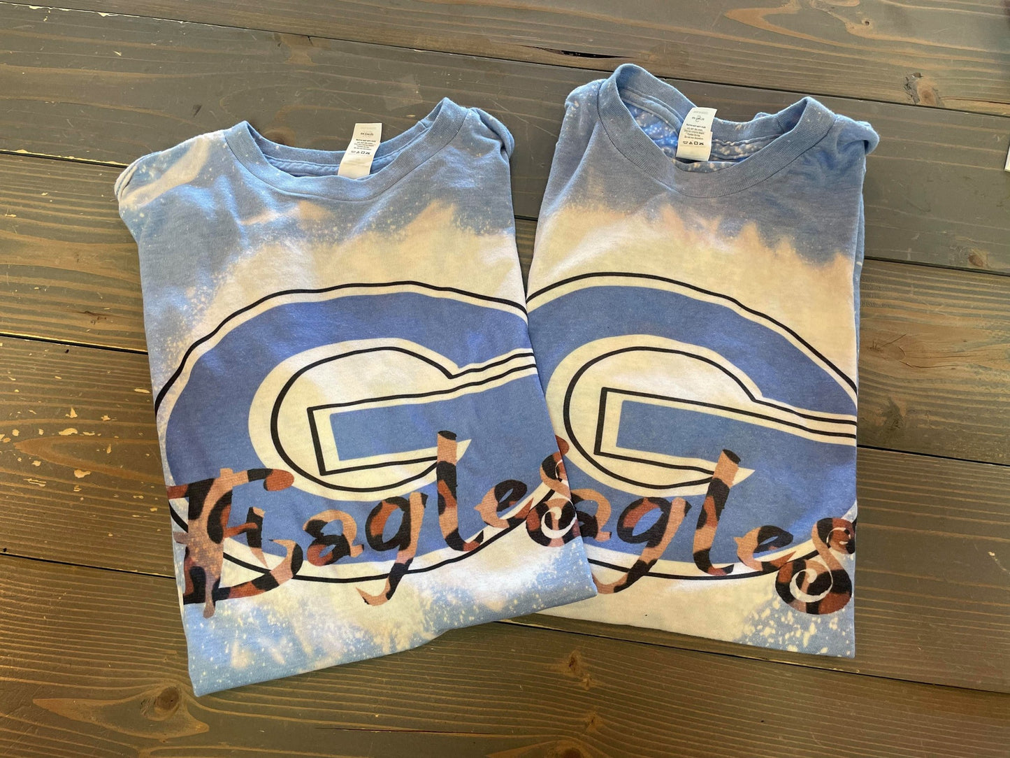 Gibbs G Bleached Tee Leopard