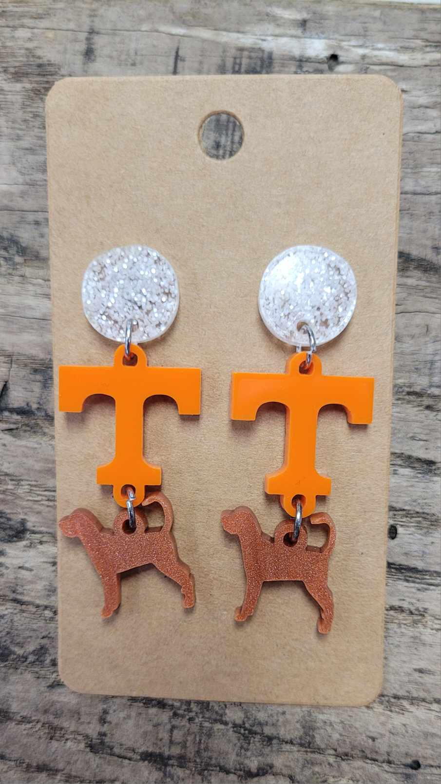 3 Tier Vols Dangle Earrings
