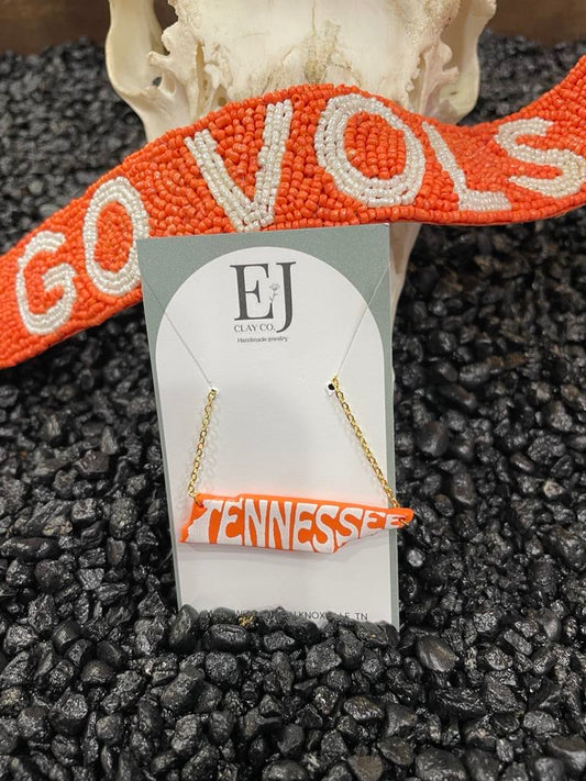 TN Orange State Necklace