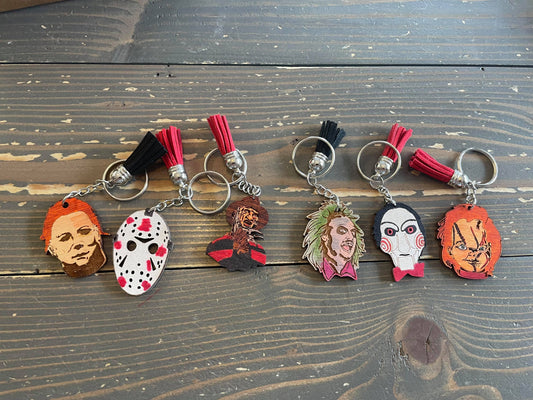 Horror Collection Keychains