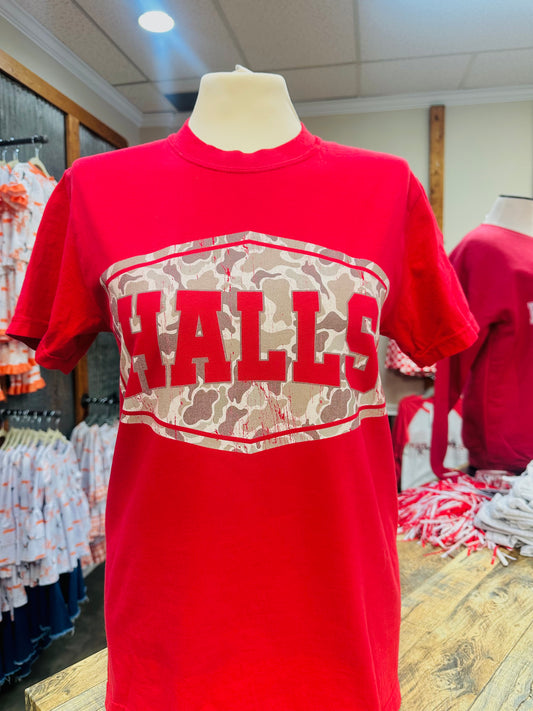 Halls Camo Tshirt