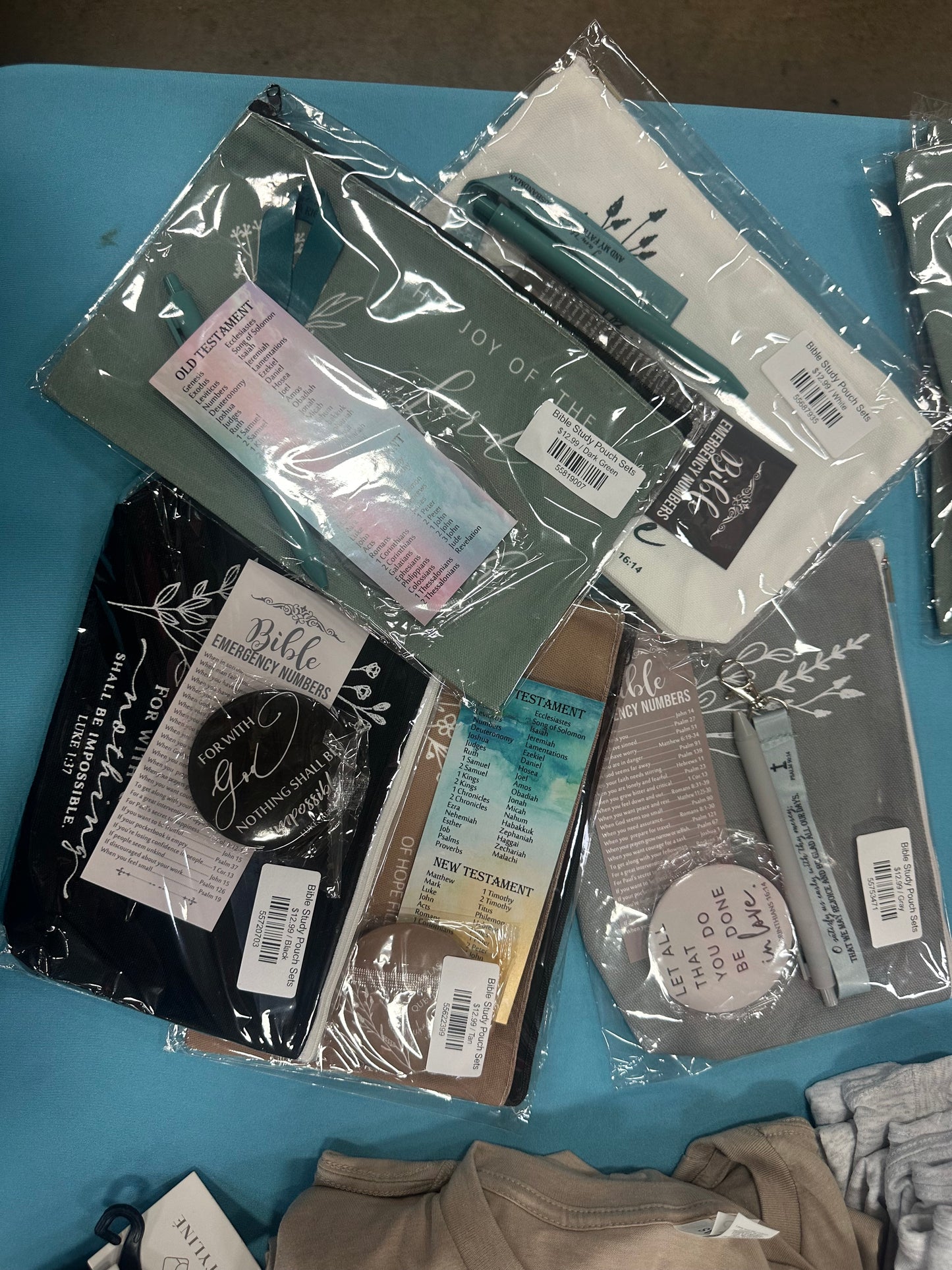 Bible Study Pouch Sets