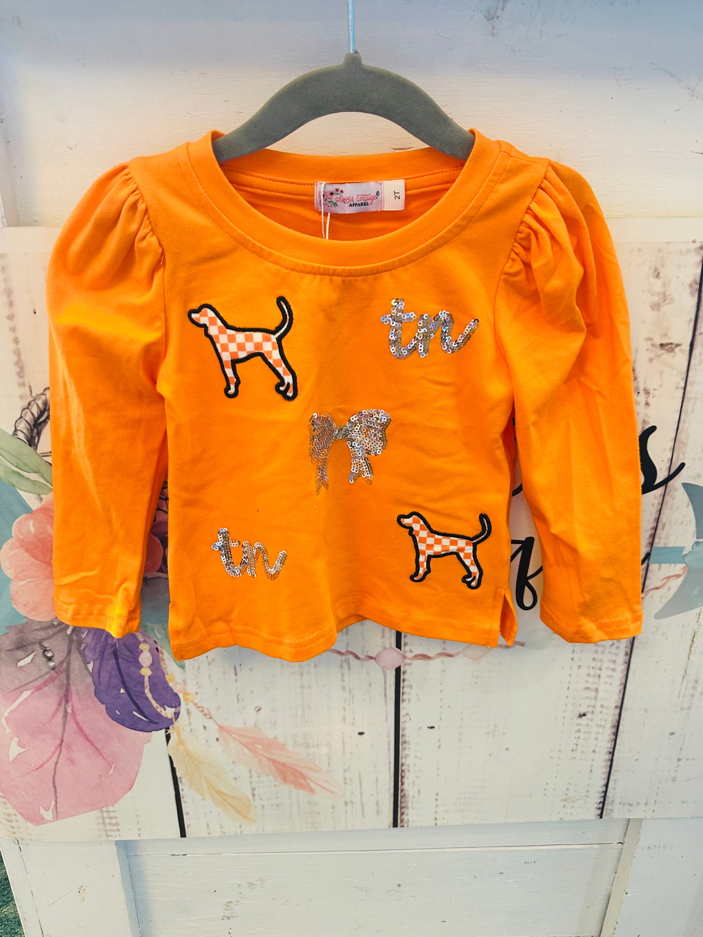 TN Sequin Girls Shirt