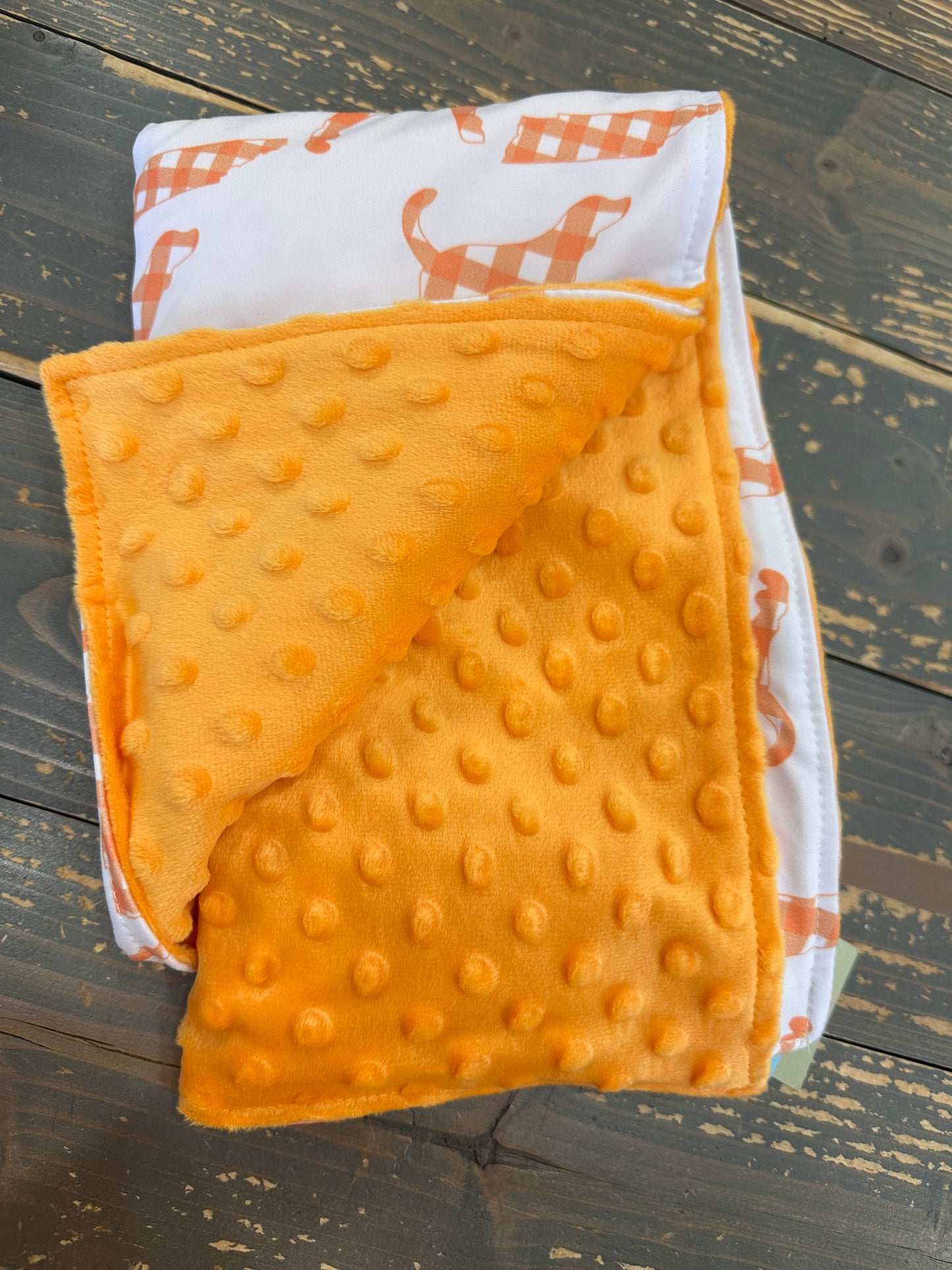 Checkered TN Boy Blanket