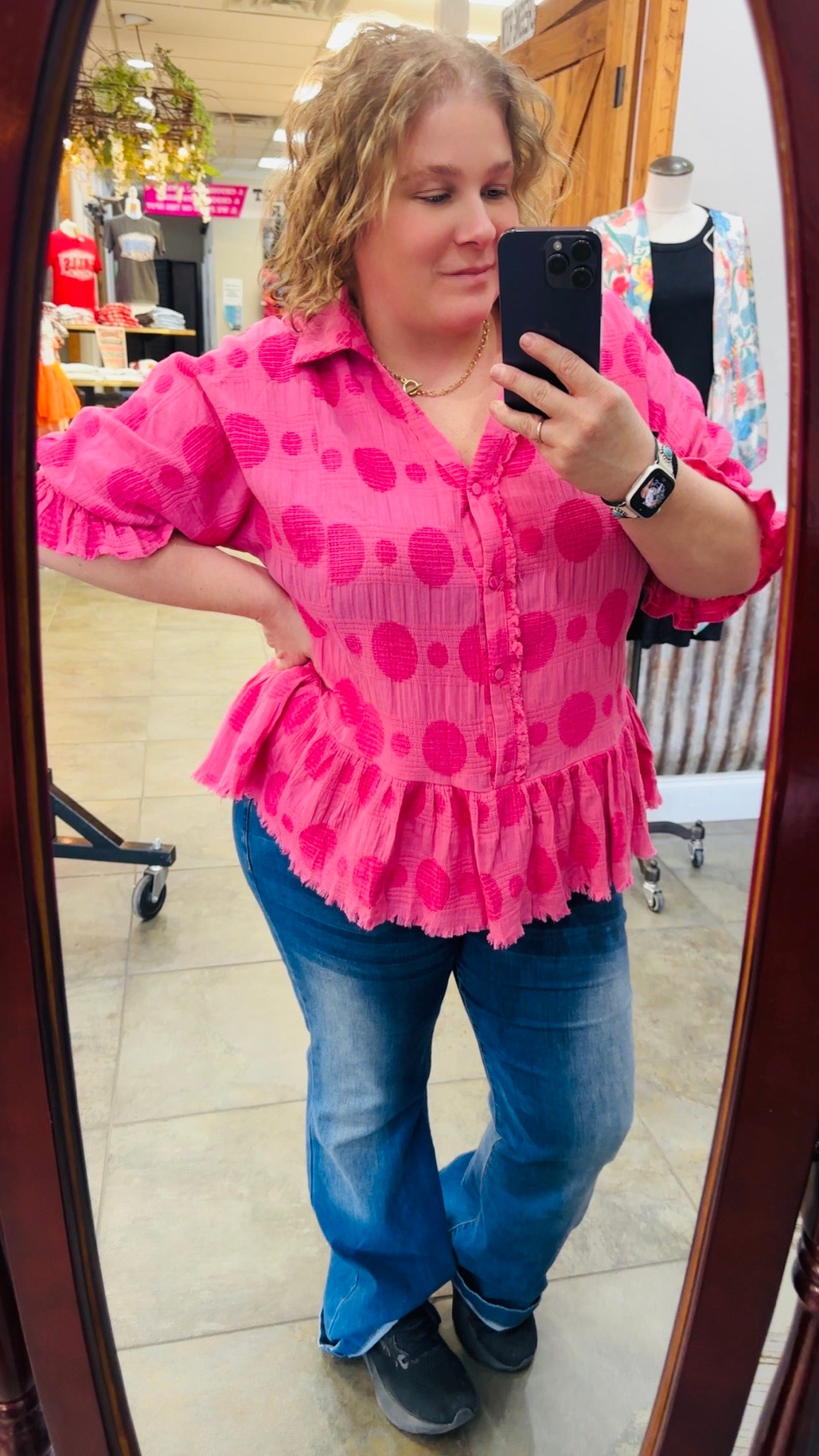 Dusty Rose Darling Top