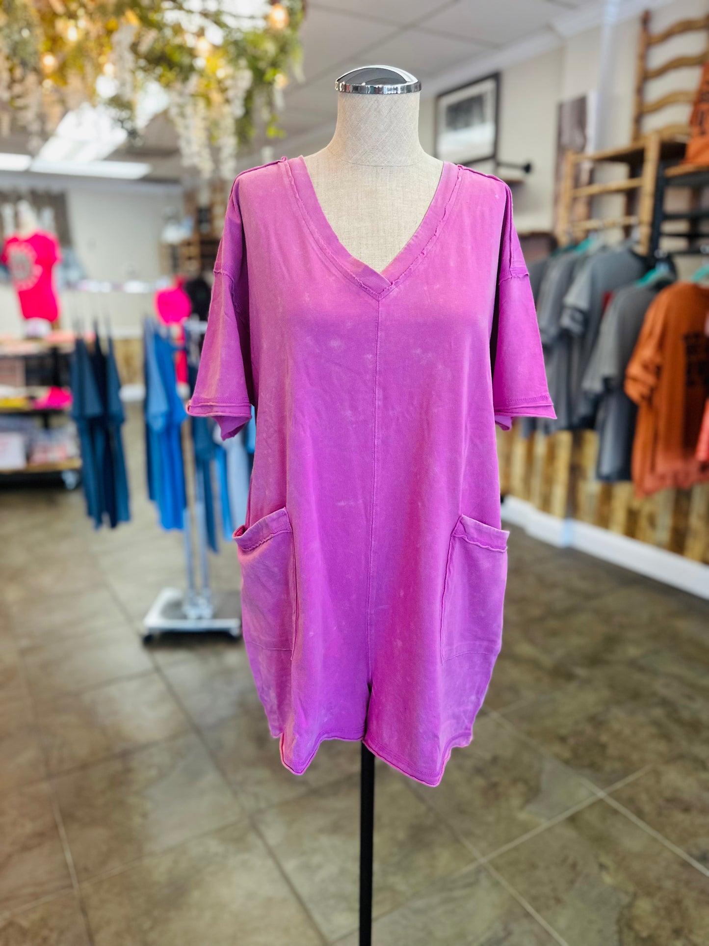 Orchid Oasis Romper