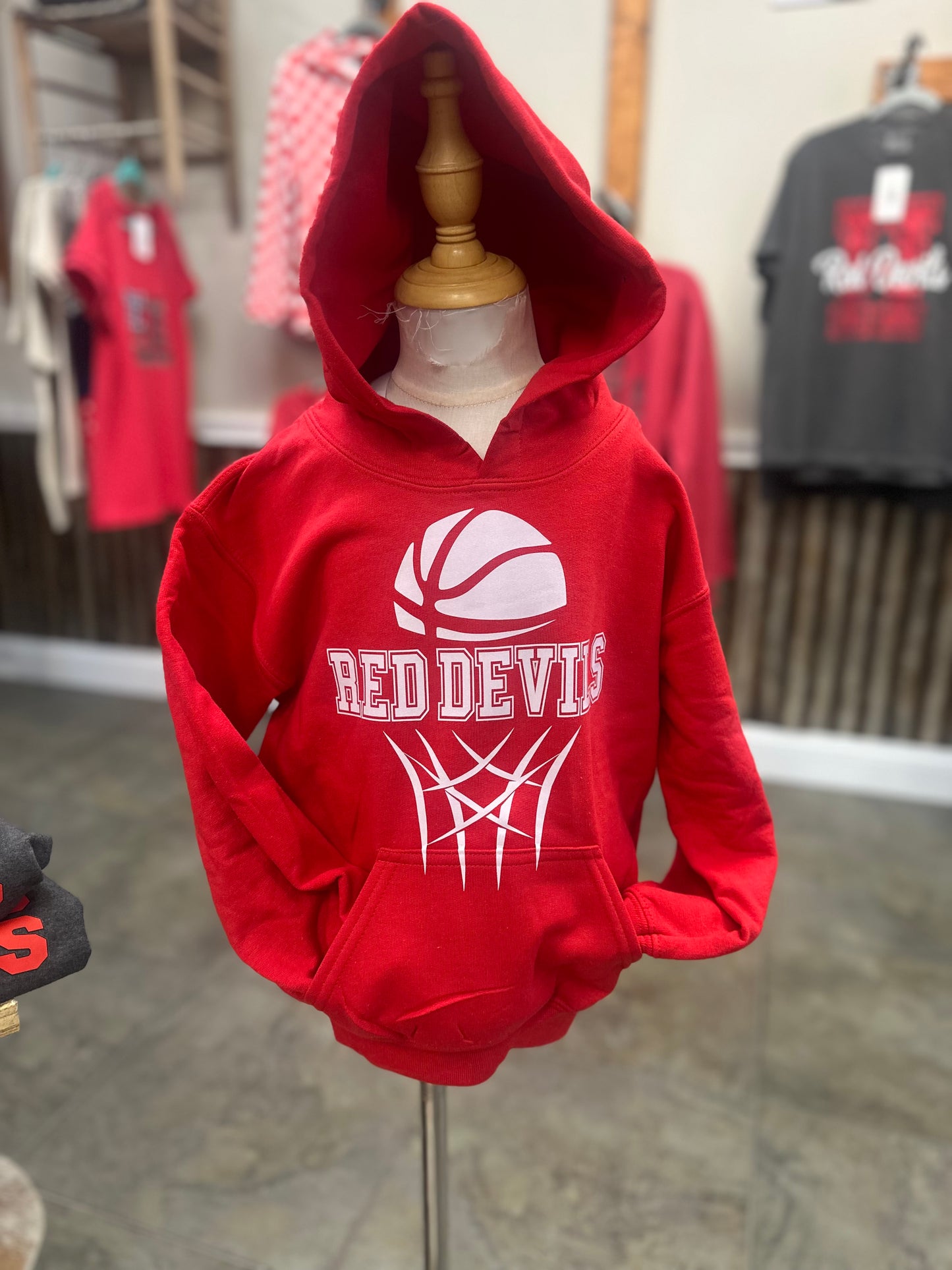 Youth Halls Basketball Hoodie