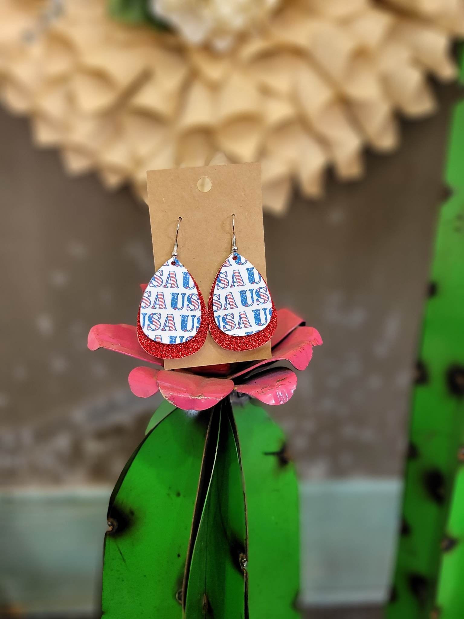 Patriotic Earrings