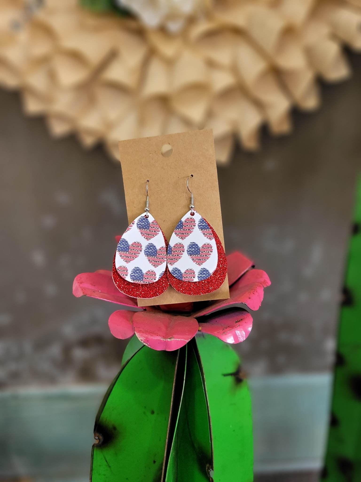 Patriotic Earrings
