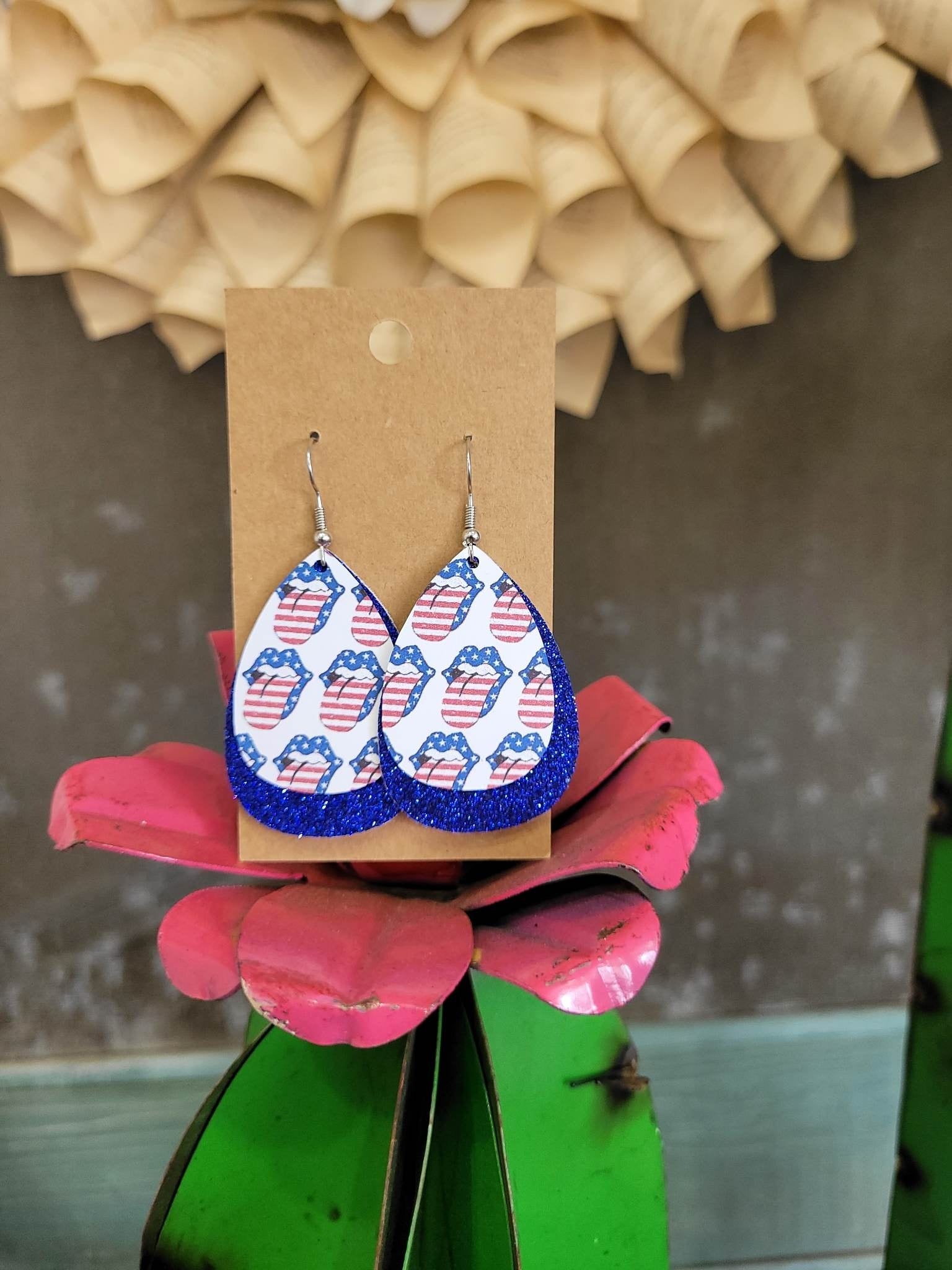 Patriotic Earrings
