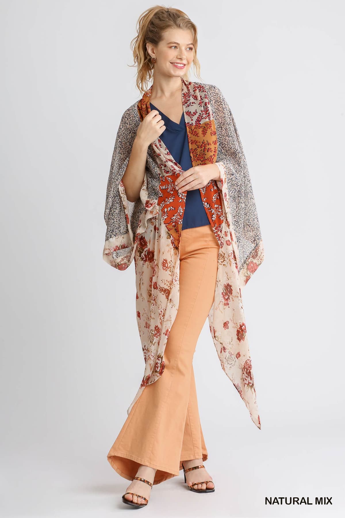 Hayley Natural Mix Kimono