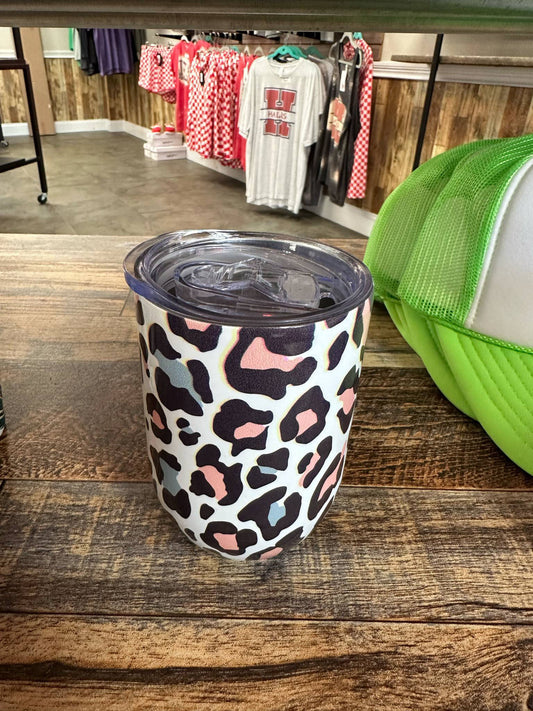 Leopard Wine Tumbler