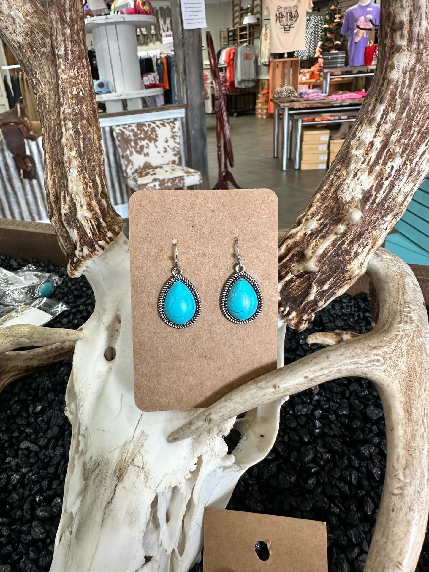 Heart of Tahiti Earrings Turq