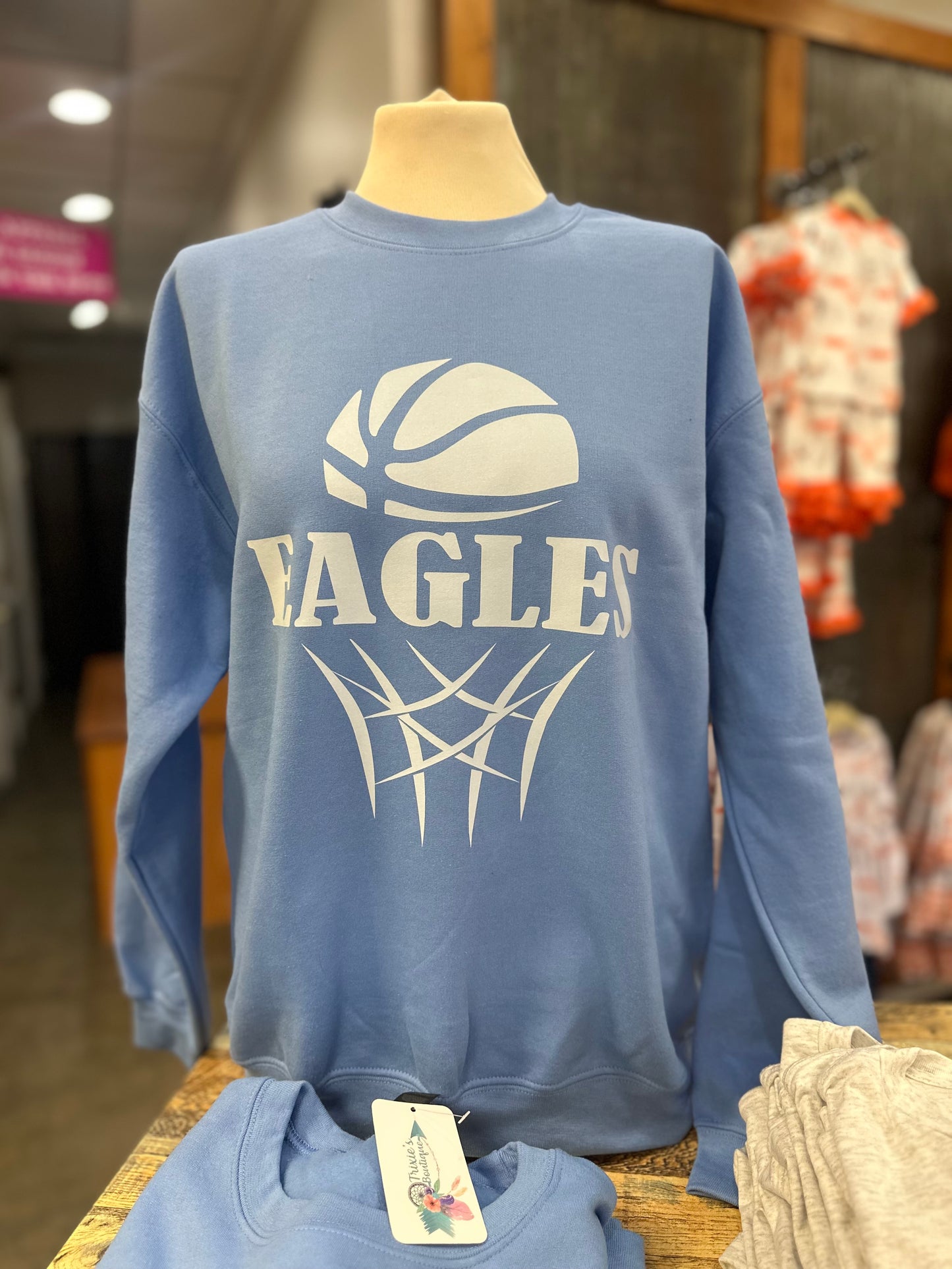 Eagles Basketball Sweatshirt