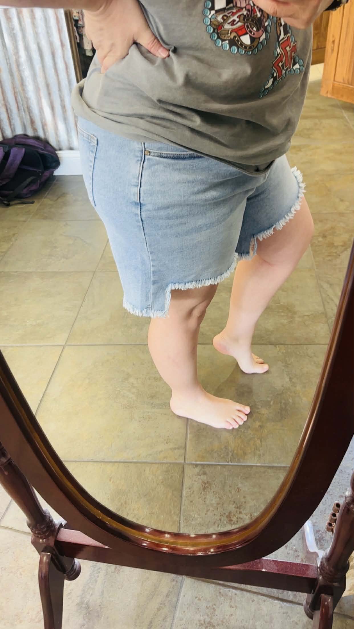 Kreek Denim Shorts