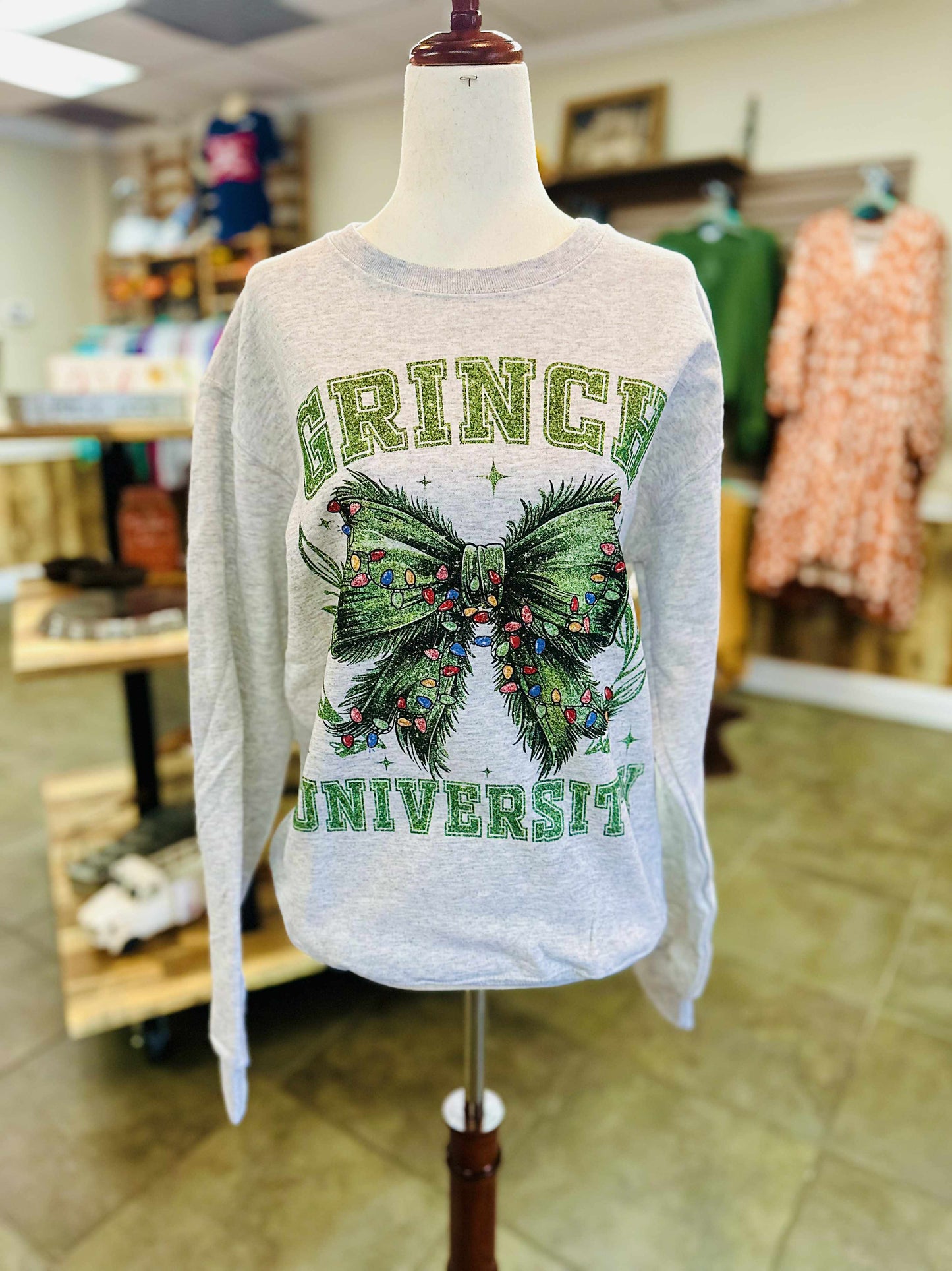 Grinch University Sweatshirt