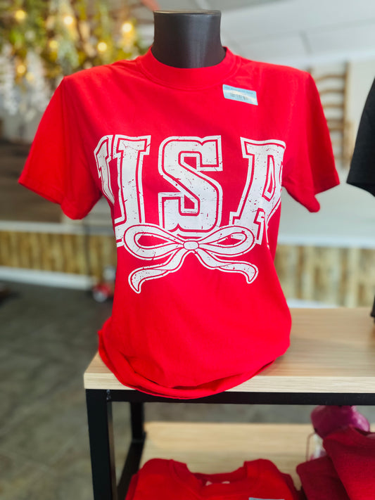 USA White on CC Tshirt