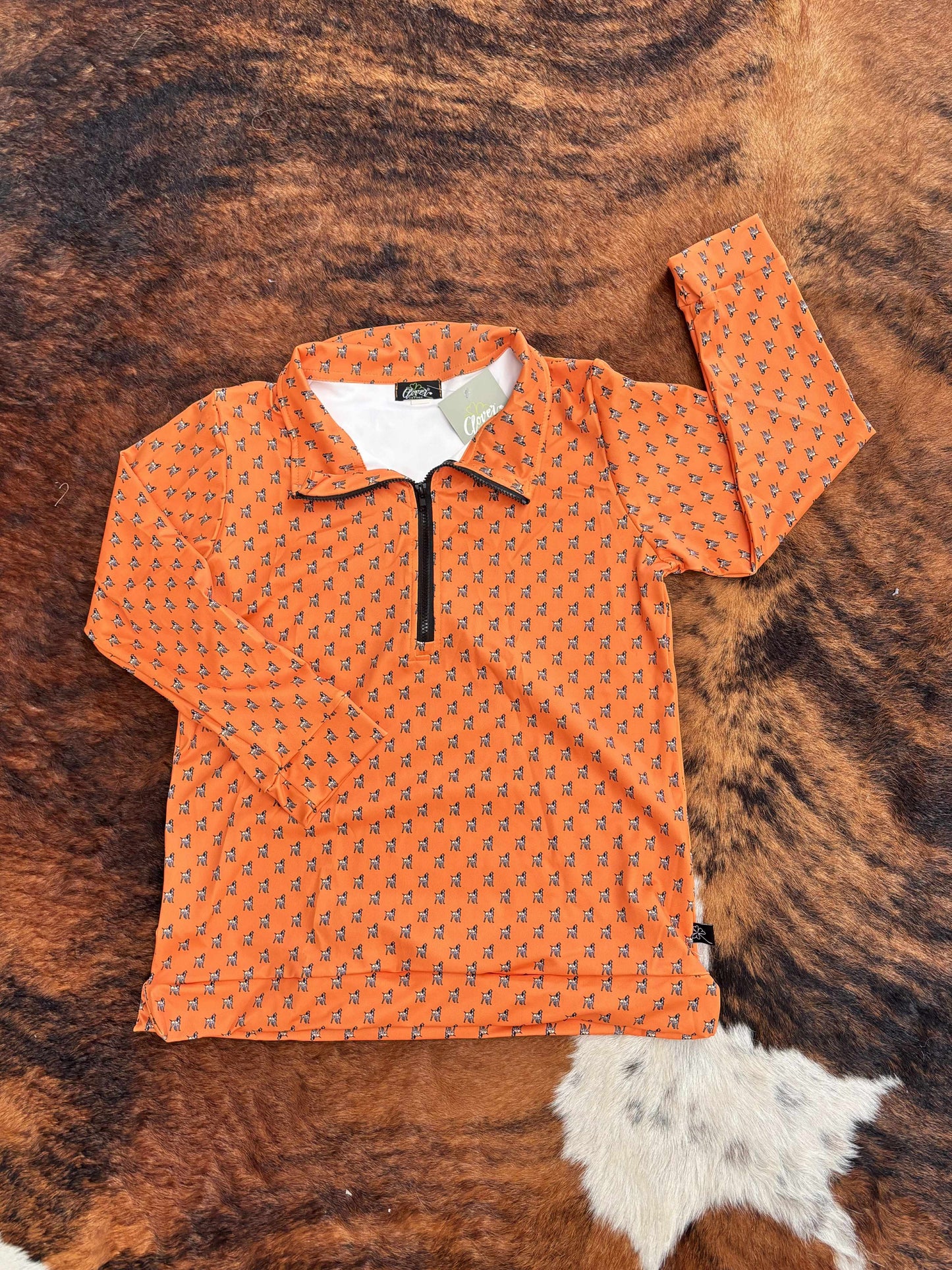 Boys Smokey Quarter Zip Pullover