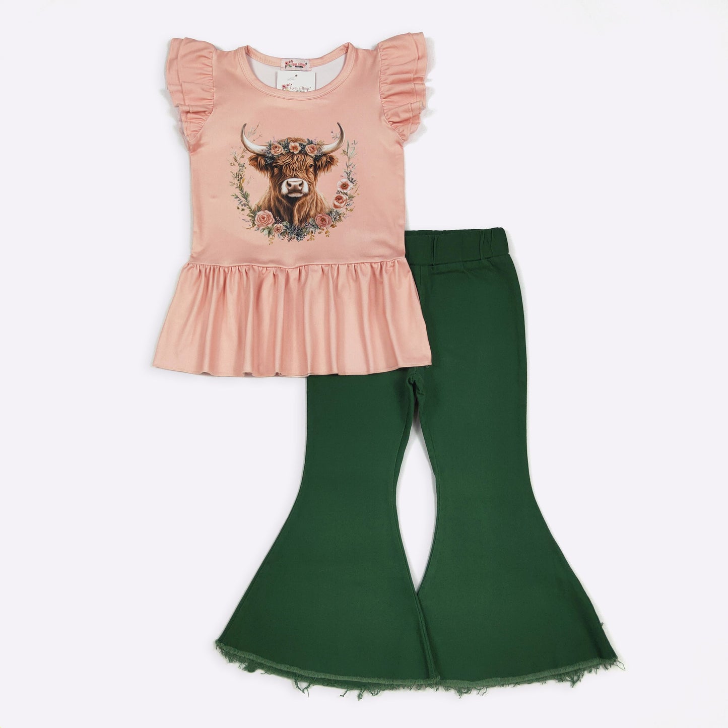 Floral Highland Girls Set