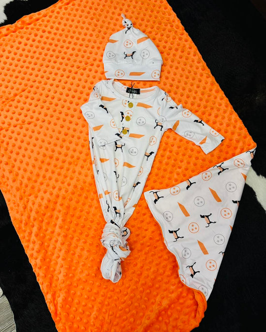 Tennessee Baby Knotted Gown