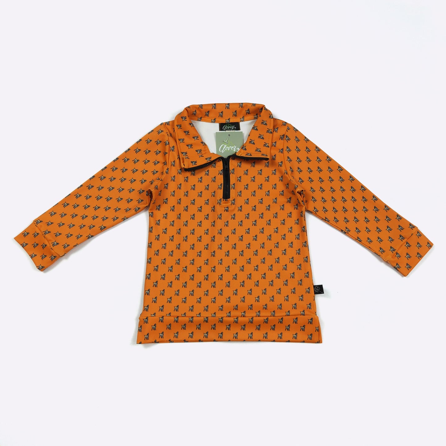 Boys Smokey Quarter Zip Pullover