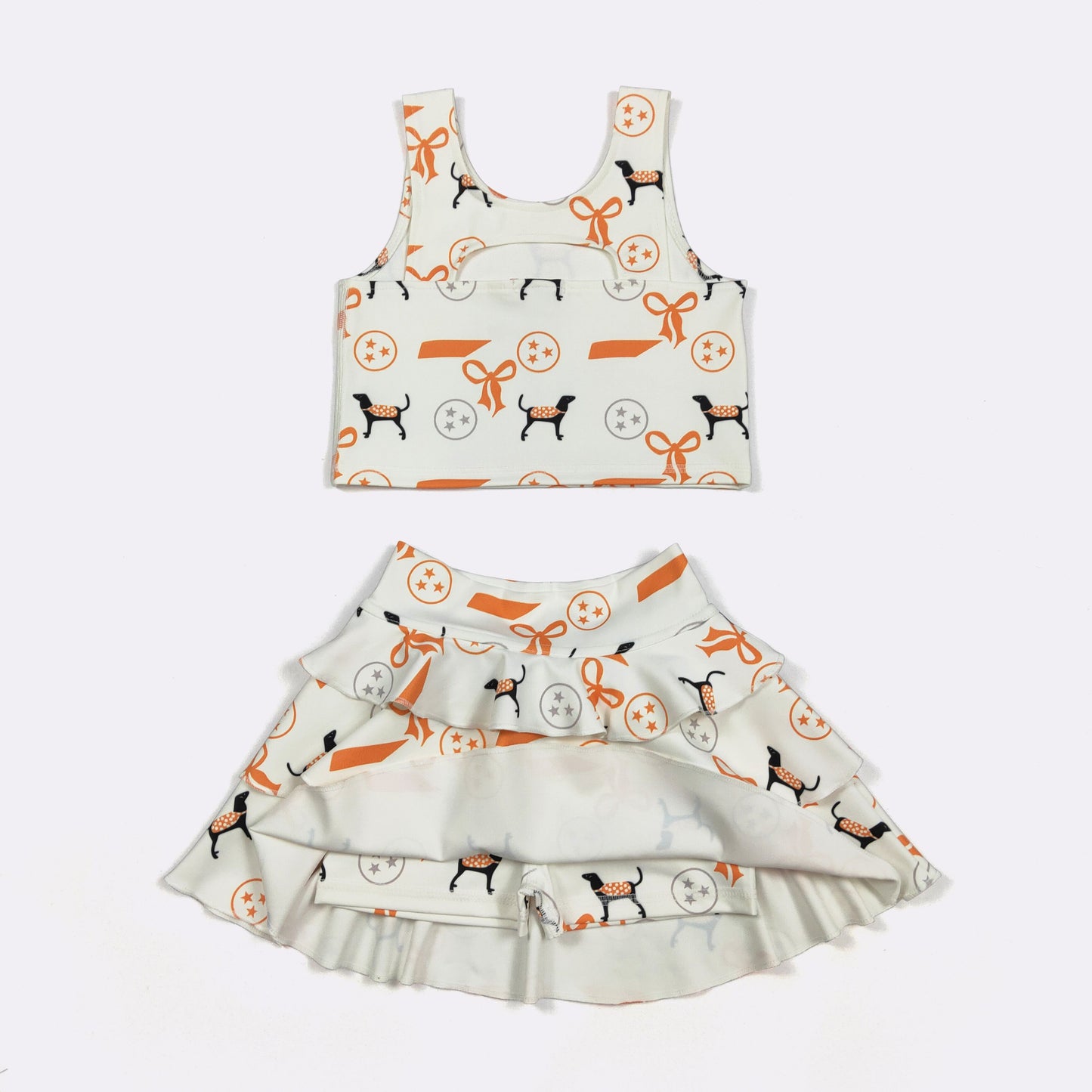 TN Ruffle Girls Skort Set