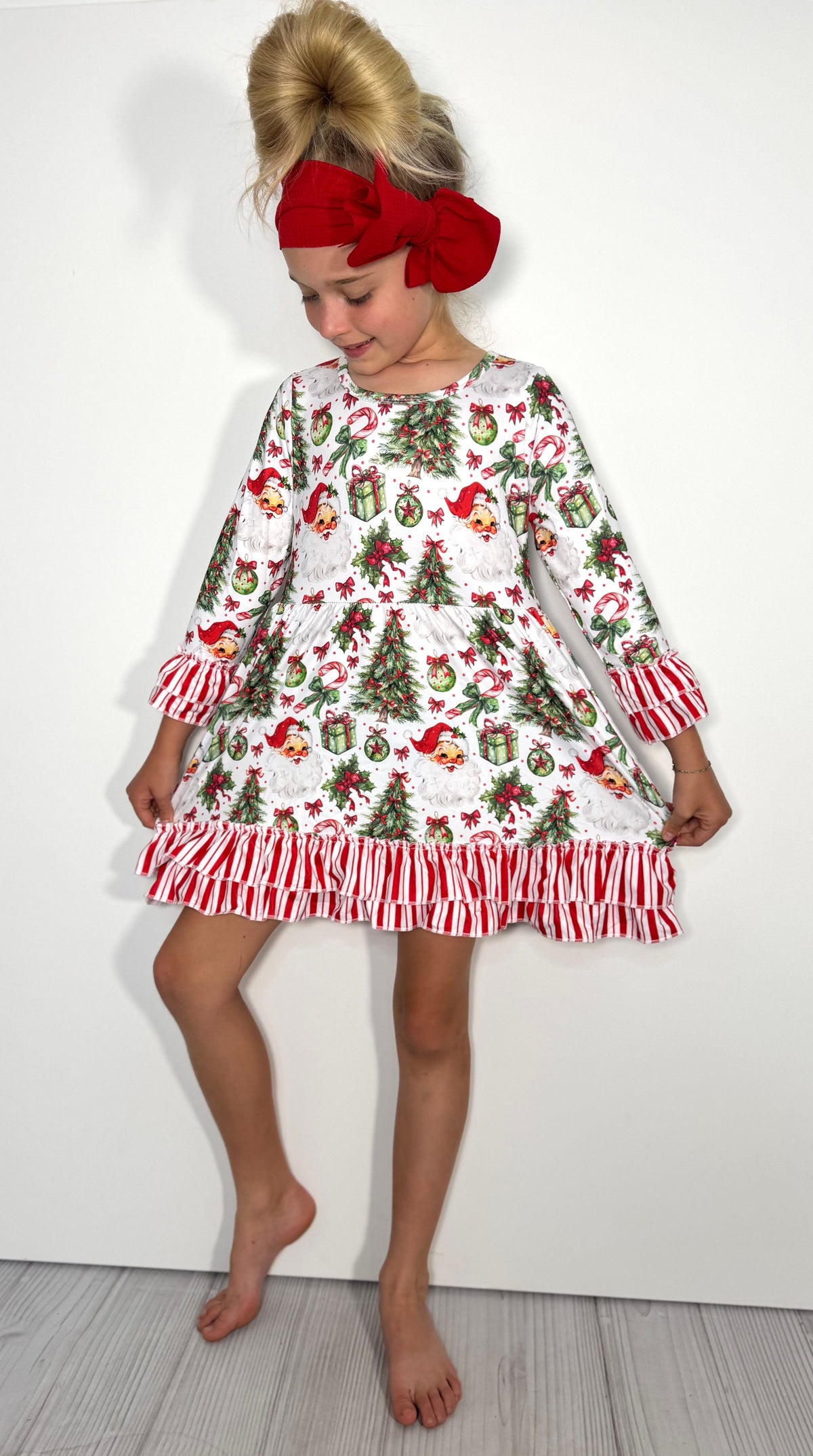 Jolly St. Nicholas Girls Dress