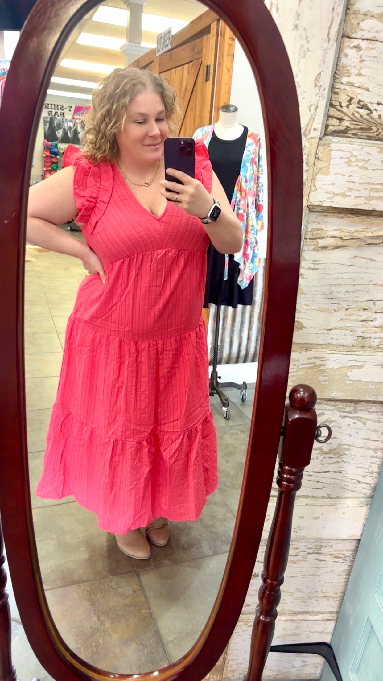 The Statement Maker Pink Maxi Dress