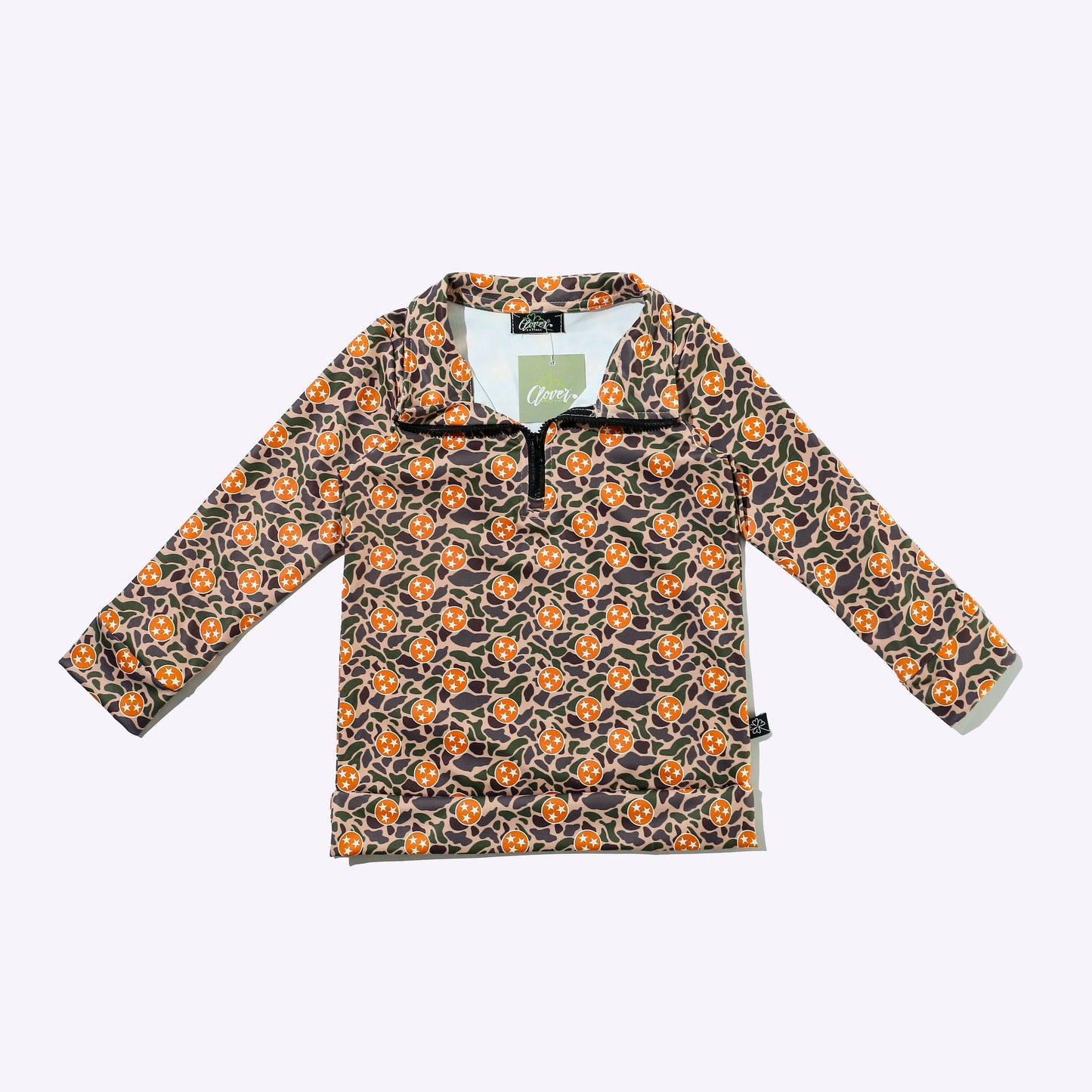 Tri Star Camo Quarter Zip