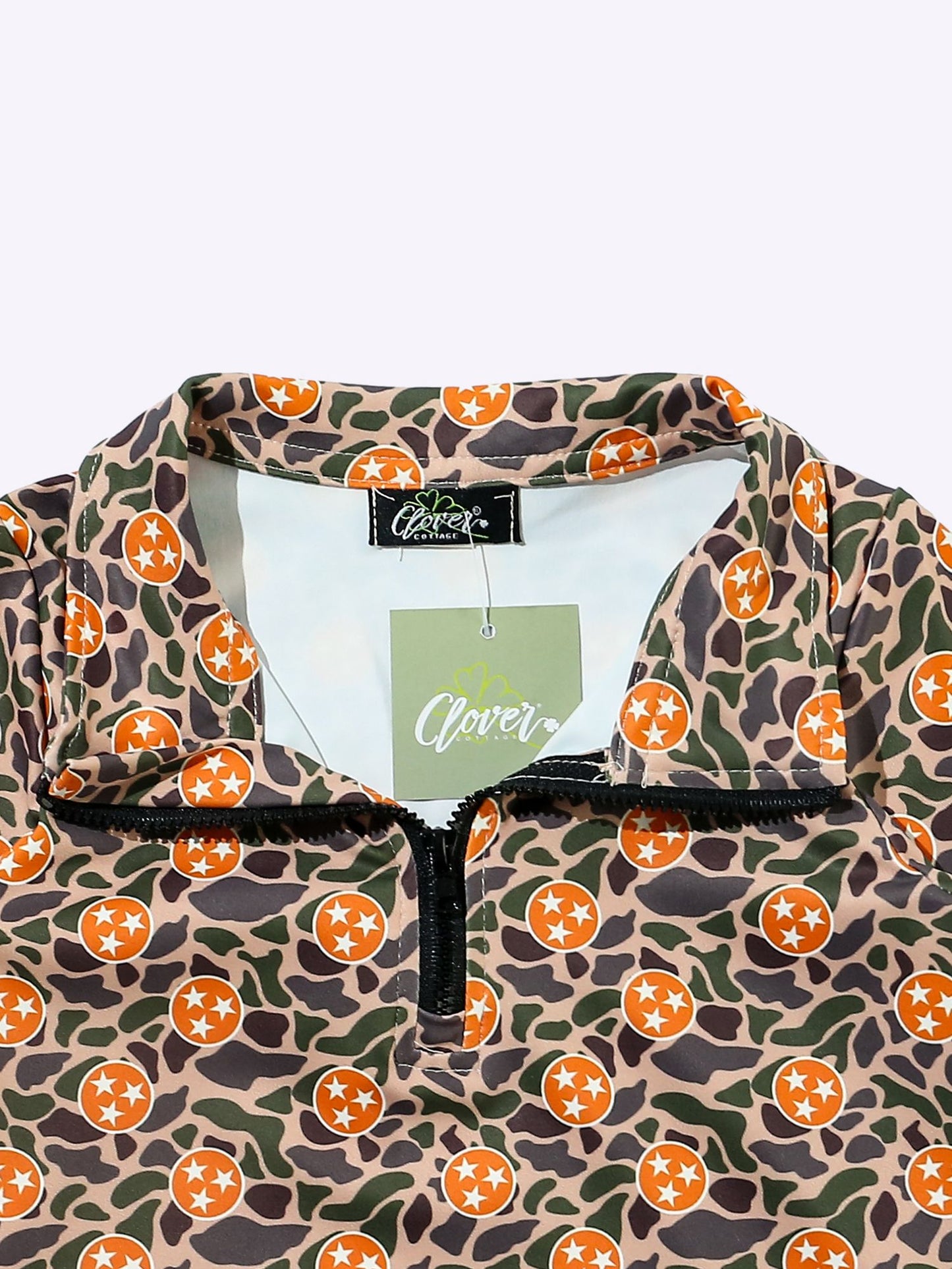 Tri Star Camo Quarter Zip