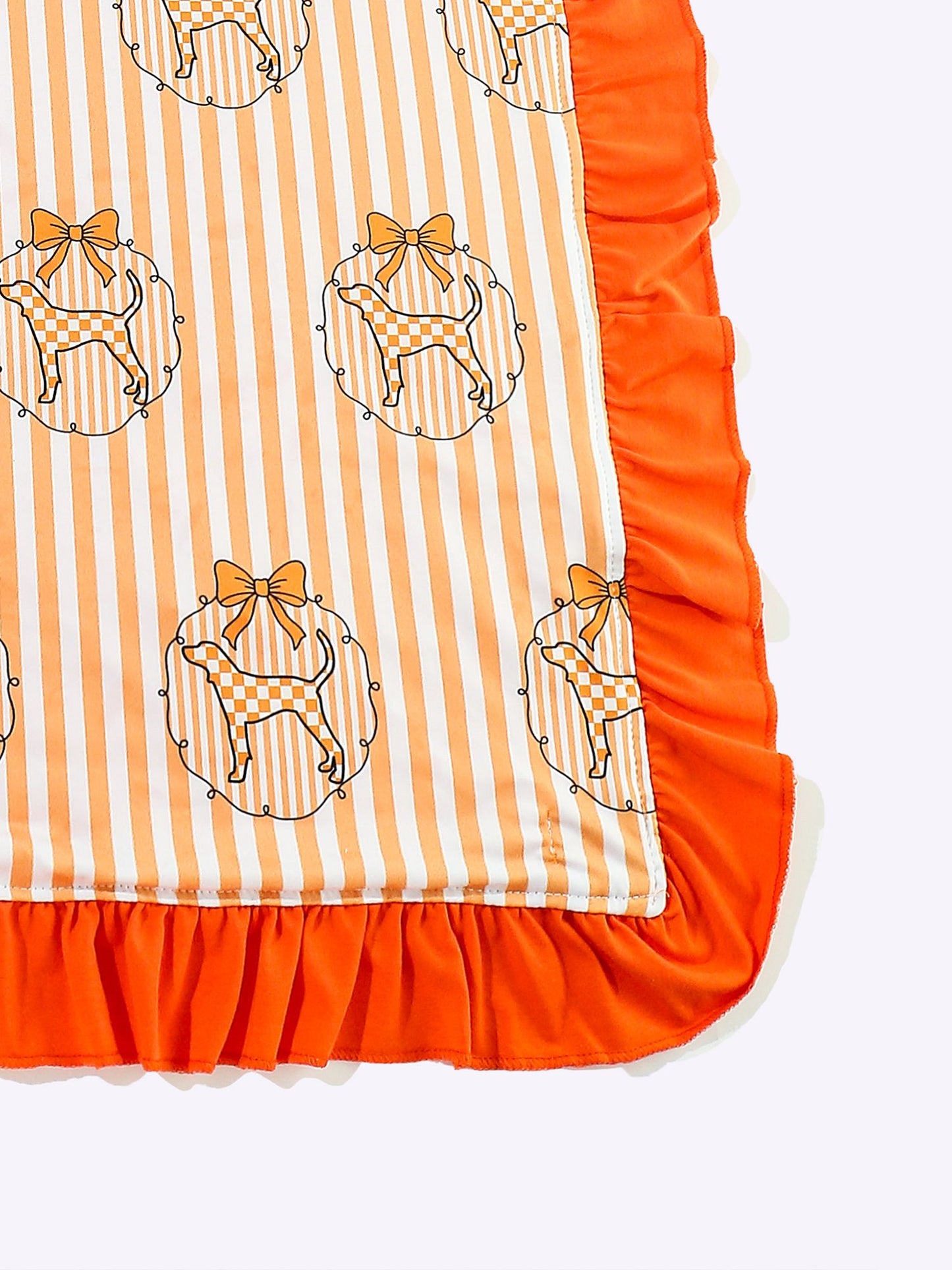 Preppy TN Stripe Girls Blanket