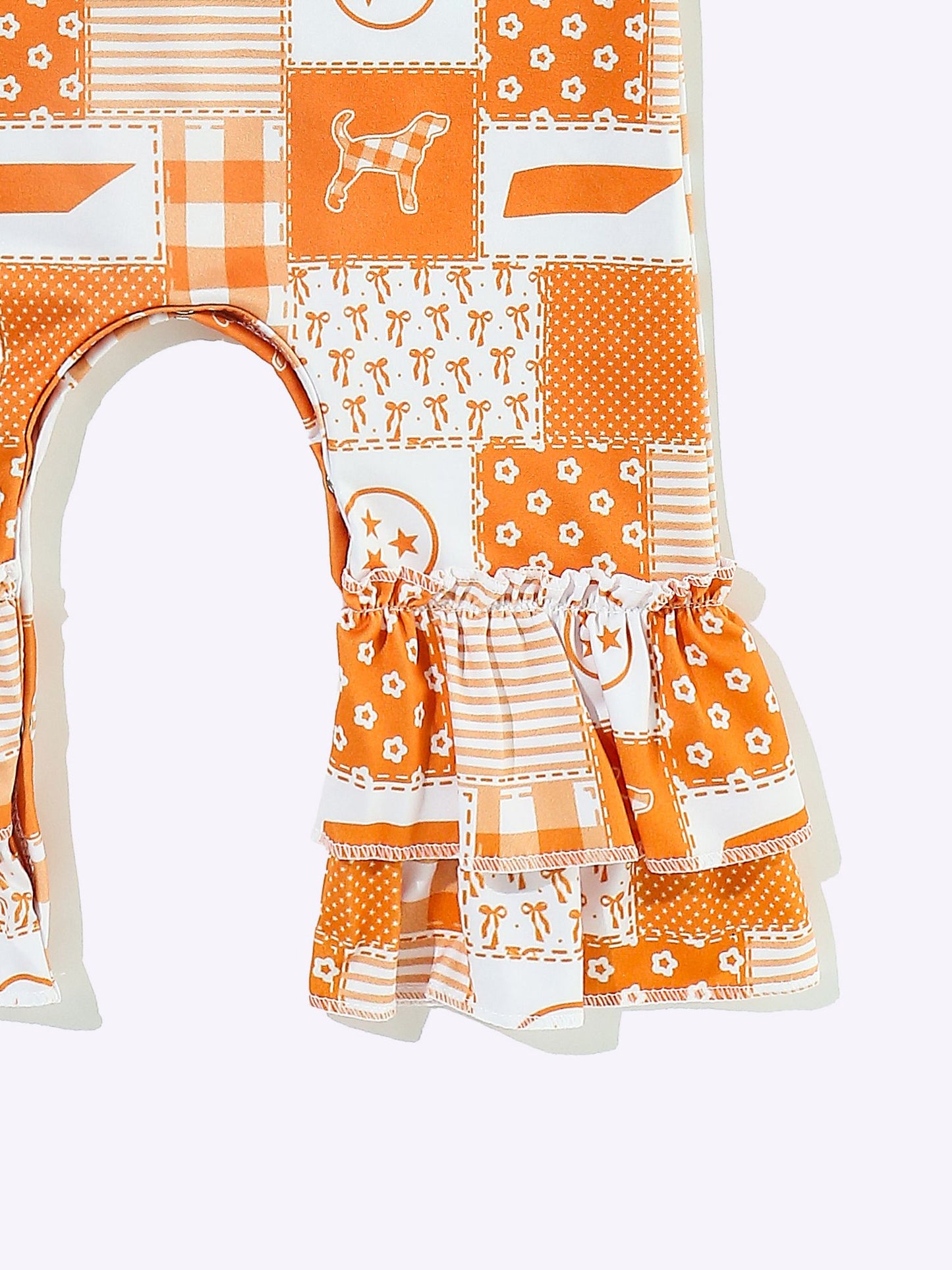 Girls TN patchwork Romper