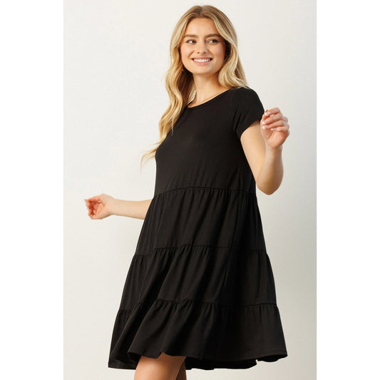 The Simply You Mini Dress - Black