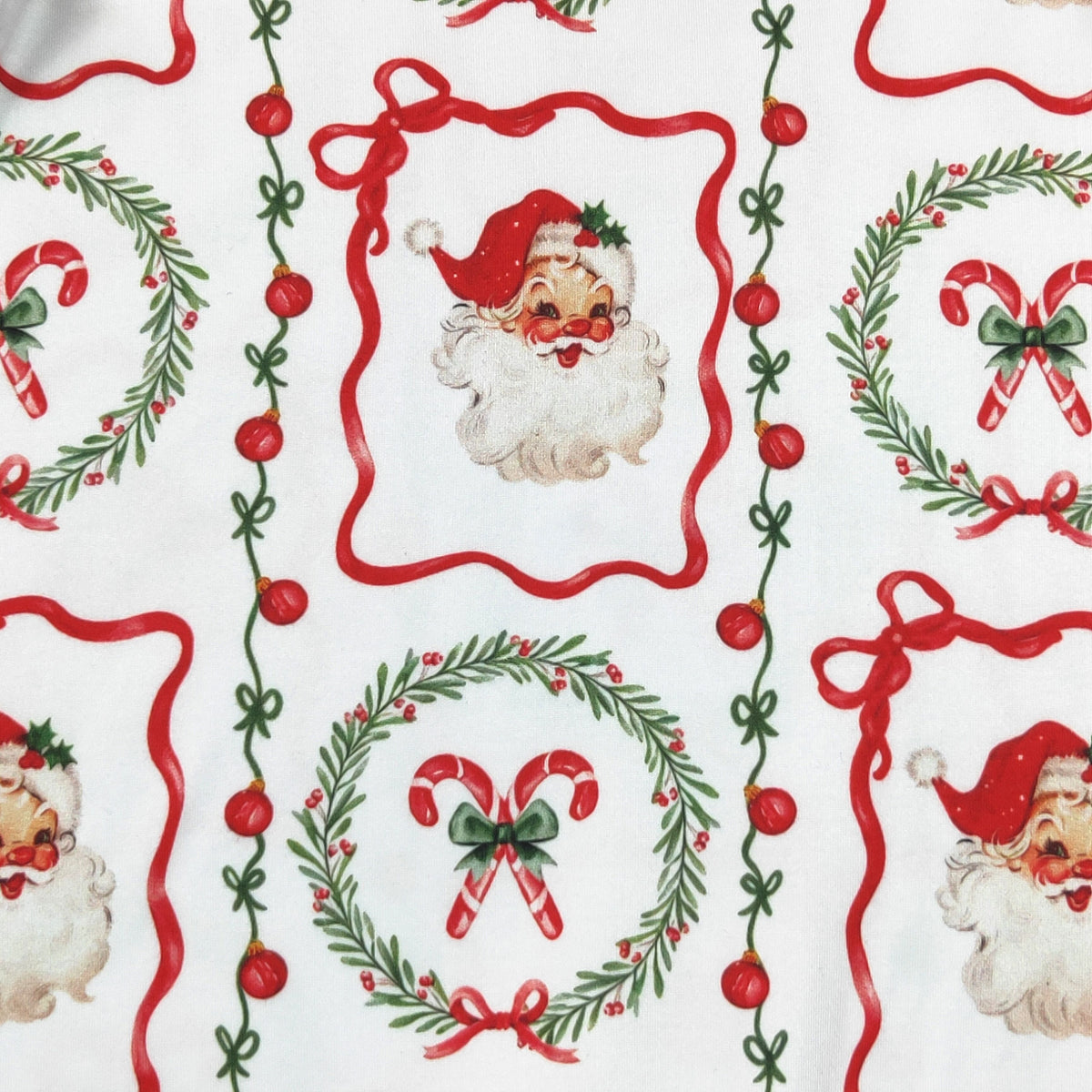 Santa Frames Baby Romper