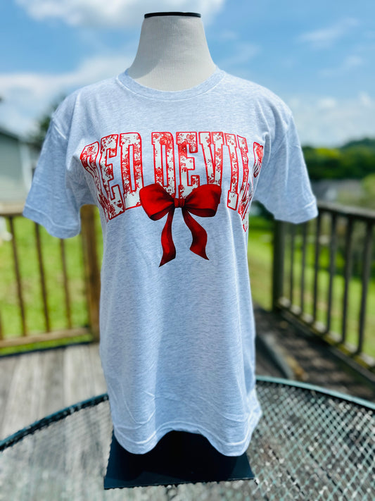 Red Devils Lace Thsirt