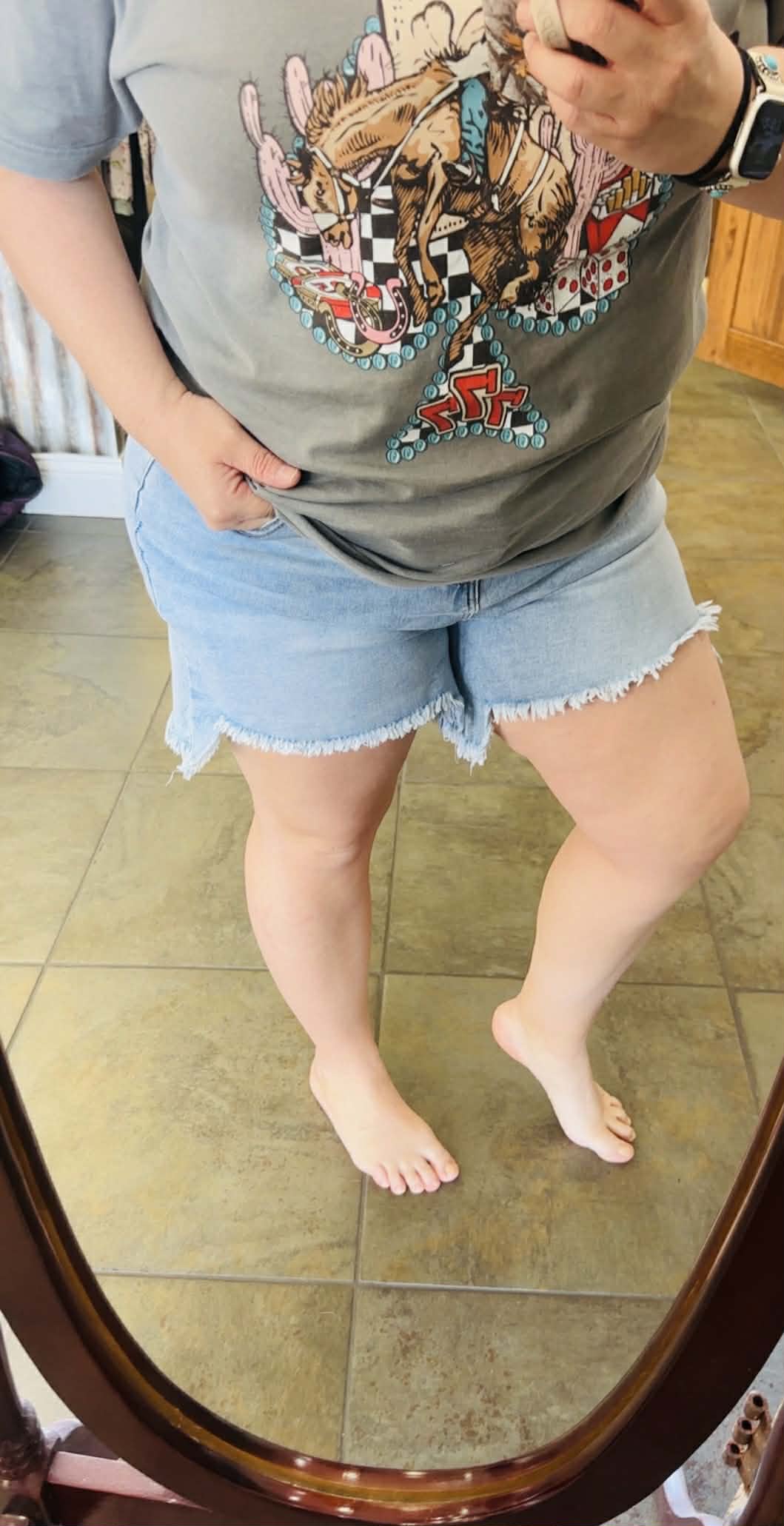 Kreek Denim Shorts