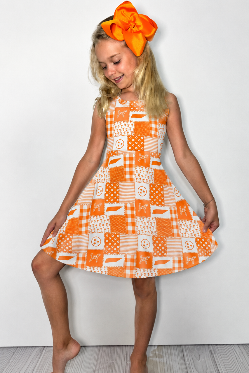 TN Patchwork Athletic Dress