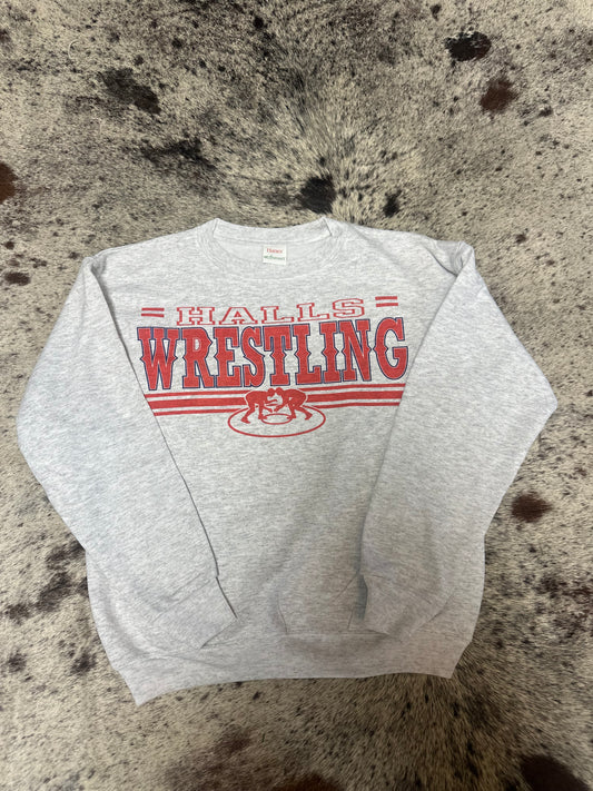 Youth Ash Halls Wrestling Sweatshirt