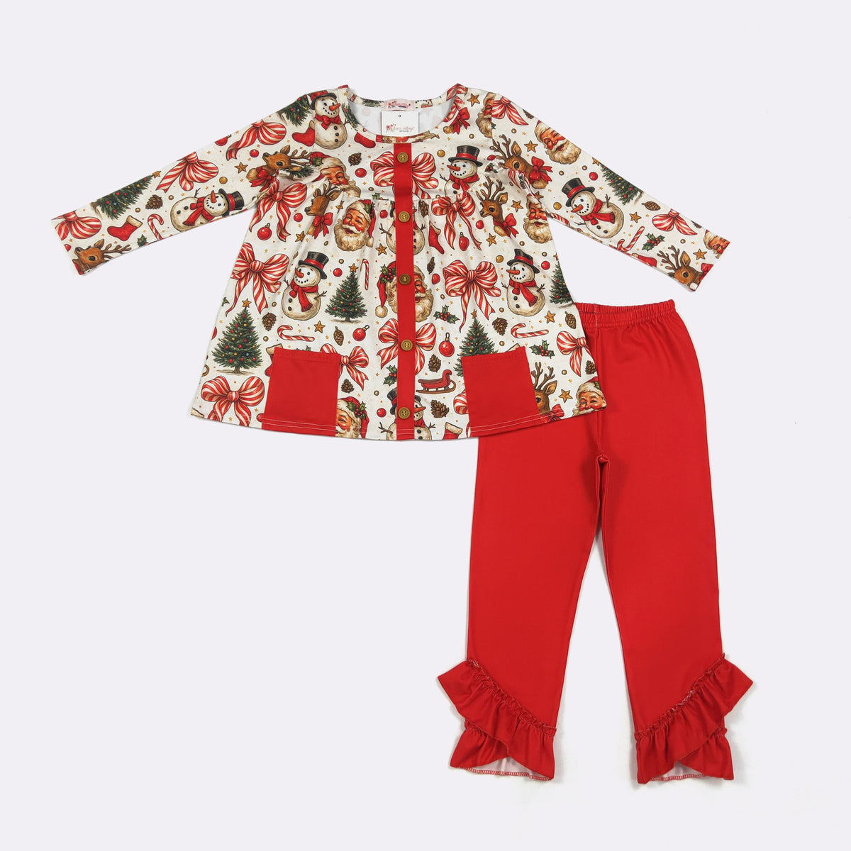 Peppermint & Pines Girls Set