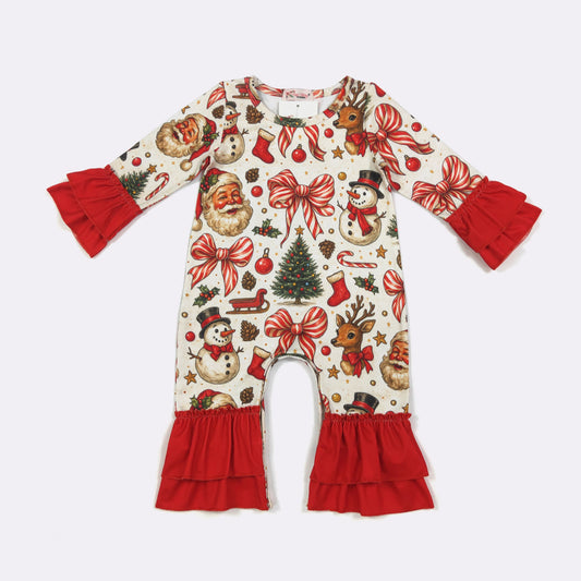 Peppermint & Pines Baby Romper