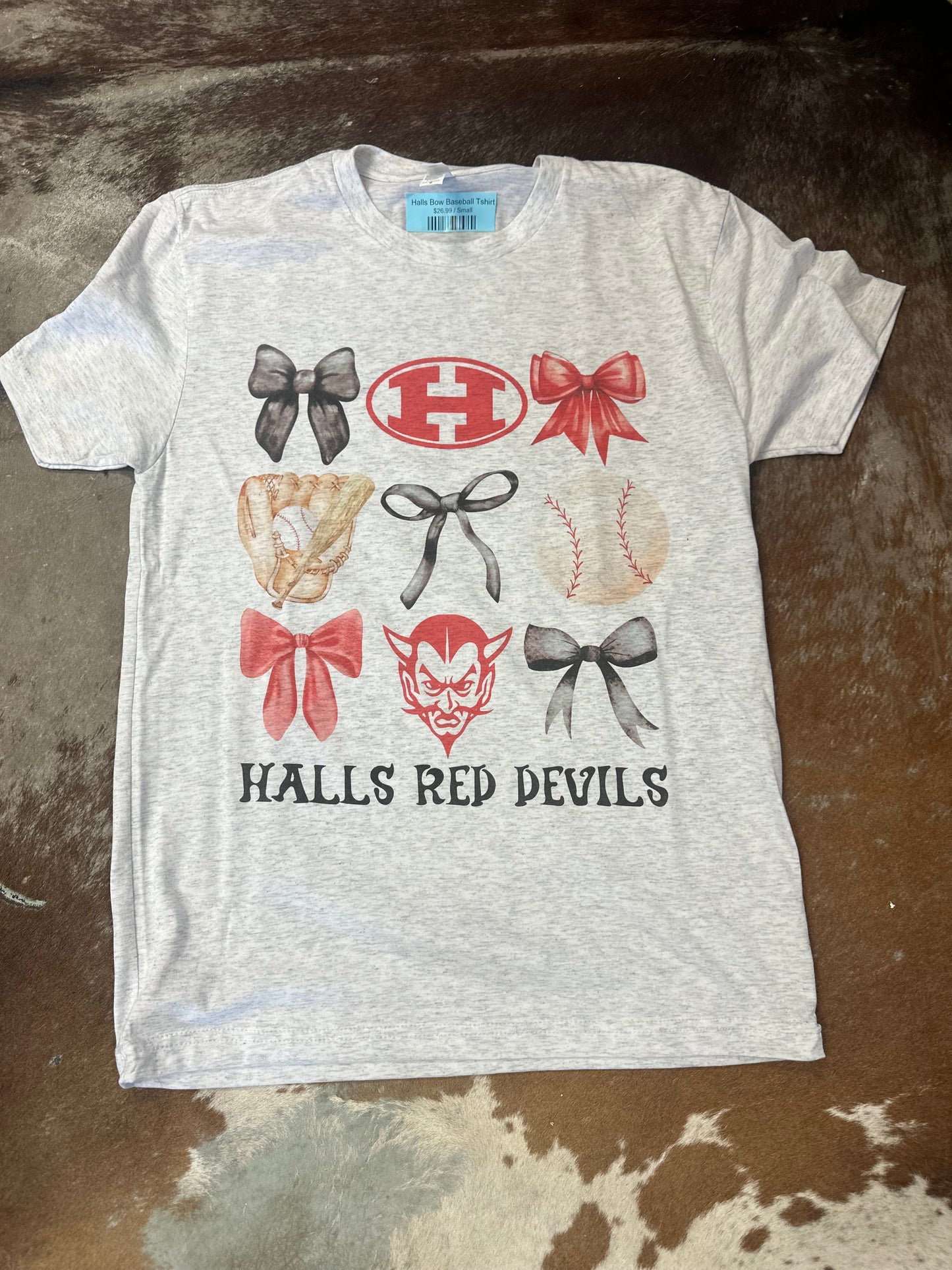 Halls Bow Baseball Tshirt