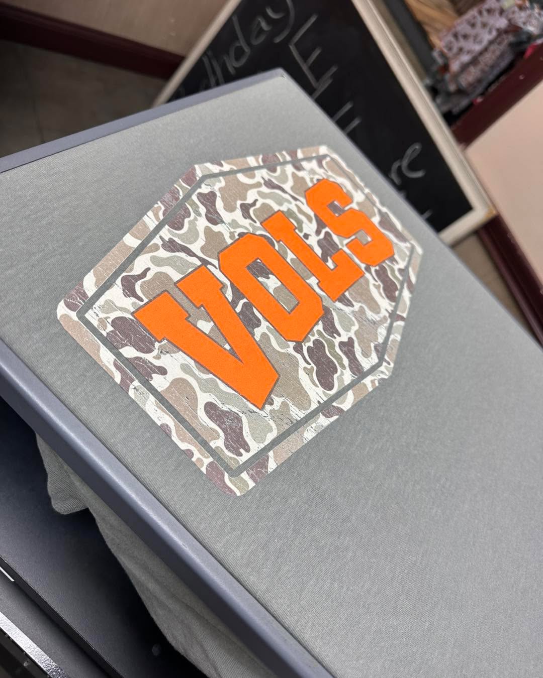 Vols Camo Comfort Colors Tee