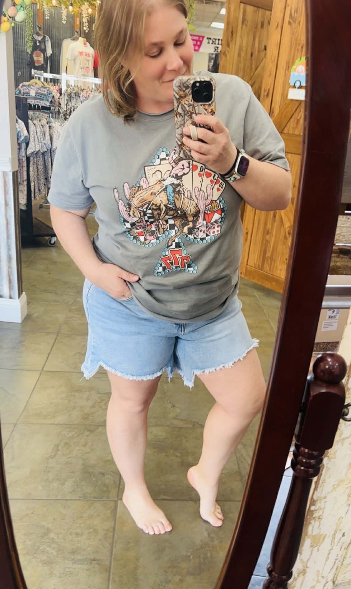 Kreek Denim Shorts