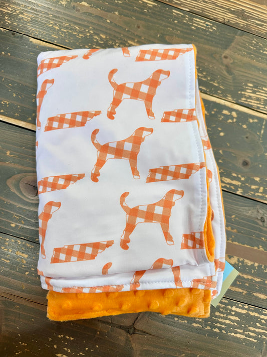 Checkered TN Boy Blanket