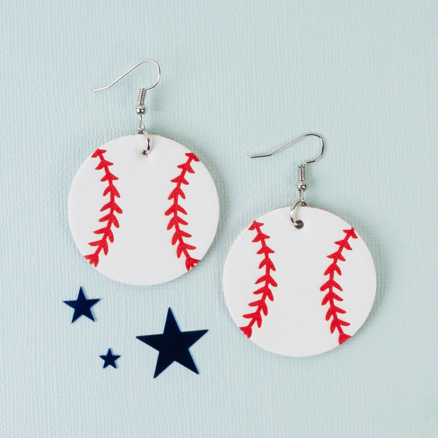 Baseball Earrings