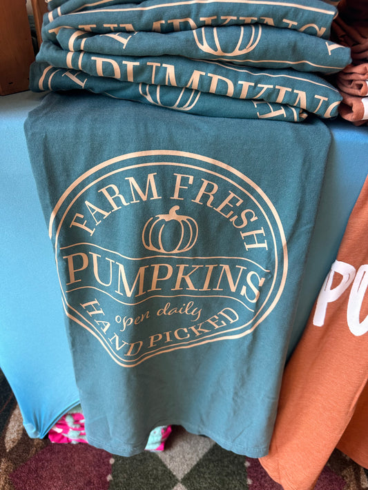 Farm Fresh Emerald Green T- Shirt